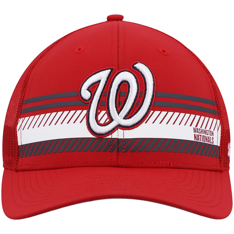 Casquette '47 Red Washington Nationals Cumberland Trucker Snapback pour homme