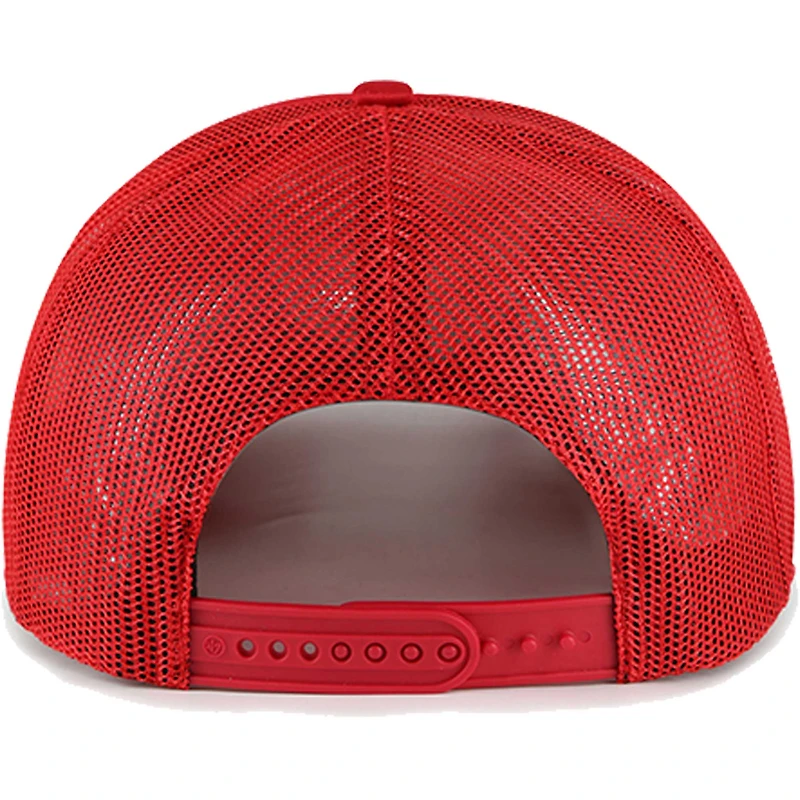 Men's '47 Red Washington Nationals Foam Logo Trucker Adjustable Hat