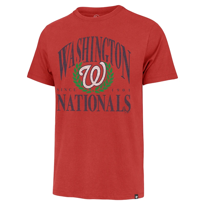 T-shirt rouge « 47 » pour homme des Washington Nationals, « Pitchout Franklin »