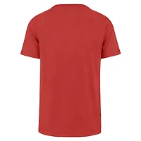 Men's '47 Red Washington Nationals Pitchout Franklin T-Shirt