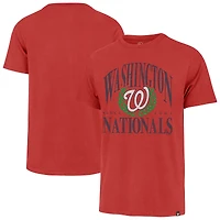 T-shirt rouge « 47 » pour homme des Washington Nationals, « Pitchout Franklin »