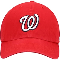 Casquette ajustée pour homme '47 Red Washington Nationals Team Franchise