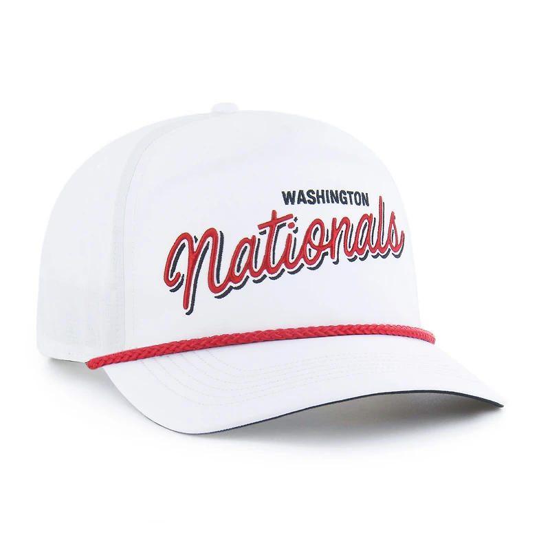 Casquette ajustable blanche « 47 Washington Nationals Brrr Fairway Hitch » pour homme