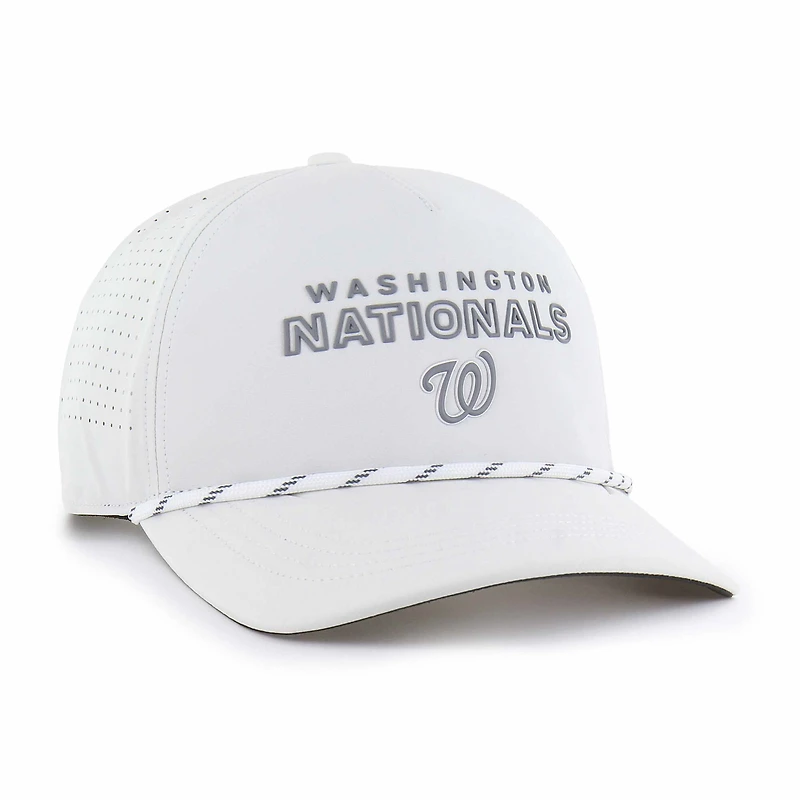Casquette ajustable Washington Nationals Forward Vault Hitch blanche pour homme, modèle 47