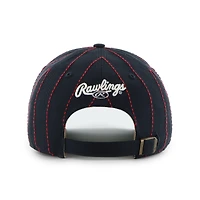 Men's '47 x Rawlings Navy Washington Nationals Pinstripe Hitch Adjustable Hat