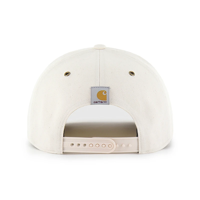 Men's Carhartt x '47 Natural/Brown Washington Nationals Undyed Relaxed Hitch Adjustable Hat
