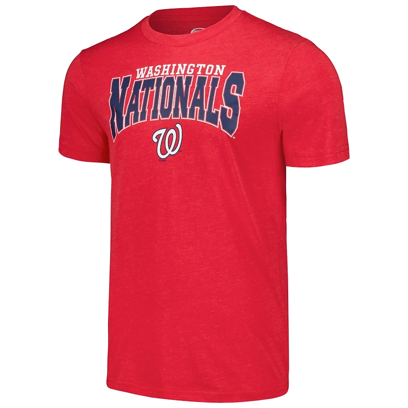 Men's Concepts Sport Charcoal/Red Washington Nationals Meter T-Shirt & Pants Sleep Set