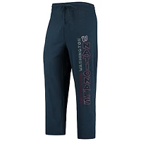 Concepts Sport - Ensemble de nuit avec t-shirt et pantalon Washington Nationals Meter pour homme, bleu marine/rouge