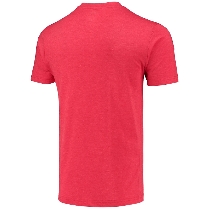 Ensemble de nuit pour homme Concepts Sport bleu marine/rouge Washington Nationals avec haut et short Meter