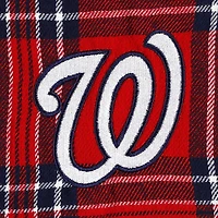 Concepts Sport Ensemble de pyjama et pantalon avec écusson Washington Nationals rouge/bleu marine pour homme
