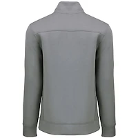 Men's Cutter & Buck  Gray Washington Nationals Roam Eco Recycled Quarter-Zip Pullover