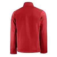 Men's Cutter & Buck Red Washington Nationals Evoke Eco Softshell Recycled Full-Zip Jacket