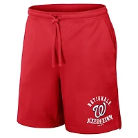 Men's Darius Rucker Collection by Fanatics Red Washington Nationals Team Color Shorts
