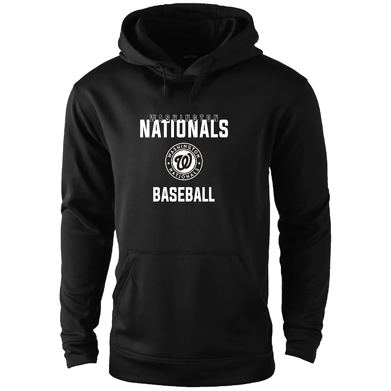 Sweat à capuche Dunbrooke Black Washington Nationals Champion pour homme