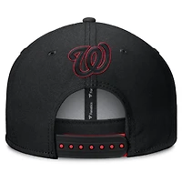 Men's Fanatics  Black Washington Nationals Glint Snapback Hat