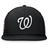 Men's Fanatics Black Washington Nationals Walk-Off Bullpen Snapback Hat