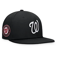 Men's Fanatics Black Washington Nationals Walk-Off Bullpen Snapback Hat