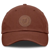 Men's Fanatics  Brown Washington Nationals Tinge Adjustable Hat