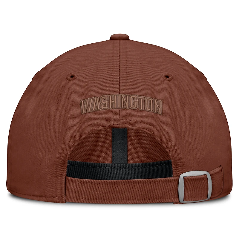 Casquette ajustable Fanatics marron Washington Nationals pour homme