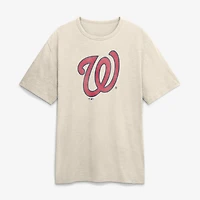 T-shirt Fanatics Cream Washington Nationals Stadium Slub pour homme