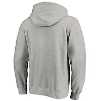 Sweat à capuche ajusté pour hommes Fanatics gris Washington Nationals 2019 World Series Champions Locker Room