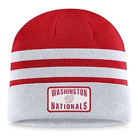 Men's Fanatics Gray Washington Nationals Cuffed Knit Hat