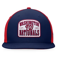 Casquette Snapback Cycle Snapback Fanatics bleu marine/rouge pour hommes