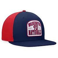 Casquette Snapback Cycle Snapback Fanatics bleu marine/rouge pour hommes