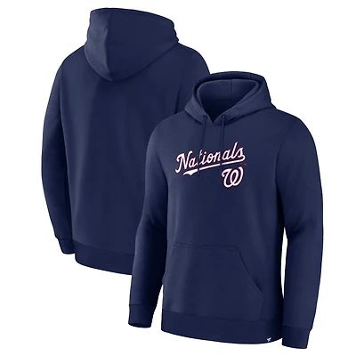Men's Fanatics Navy Washington Nationals Lock-Up Legacy Hoodie