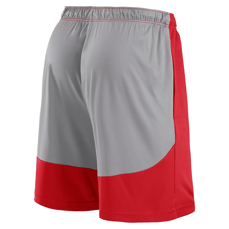 Men's Fanatics Red/Gray Washington Nationals Go Hard Shorts