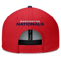 Men's Fanatics Red/Navy Washington Nationals Batter's Box Snapback Hat