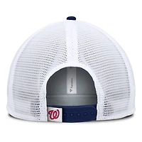 Men's Fanatics Red/White Washington Nationals Fundamental Foam Front Snapback Hat
