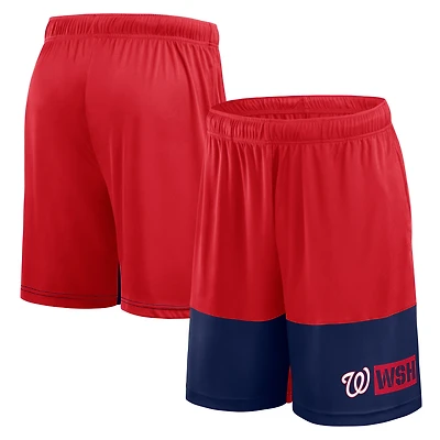 Short Fanatics rouge pour homme des Washington Nationals, le meilleur meilleurs