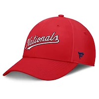 Casquette Fanatics pour homme, rouge, avec logo Flex des Nationals de Washington