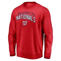 Sweat-shirt rouge Fanatics pour hommes des Nationals de Washington Gametime Arch