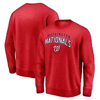 Sweat-shirt rouge Fanatics pour hommes des Nationals de Washington Gametime Arch