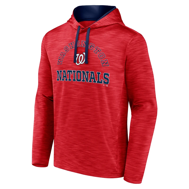 Sweat à capuche rouge Fanatics pour hommes des Nationals de Washington Seven Games