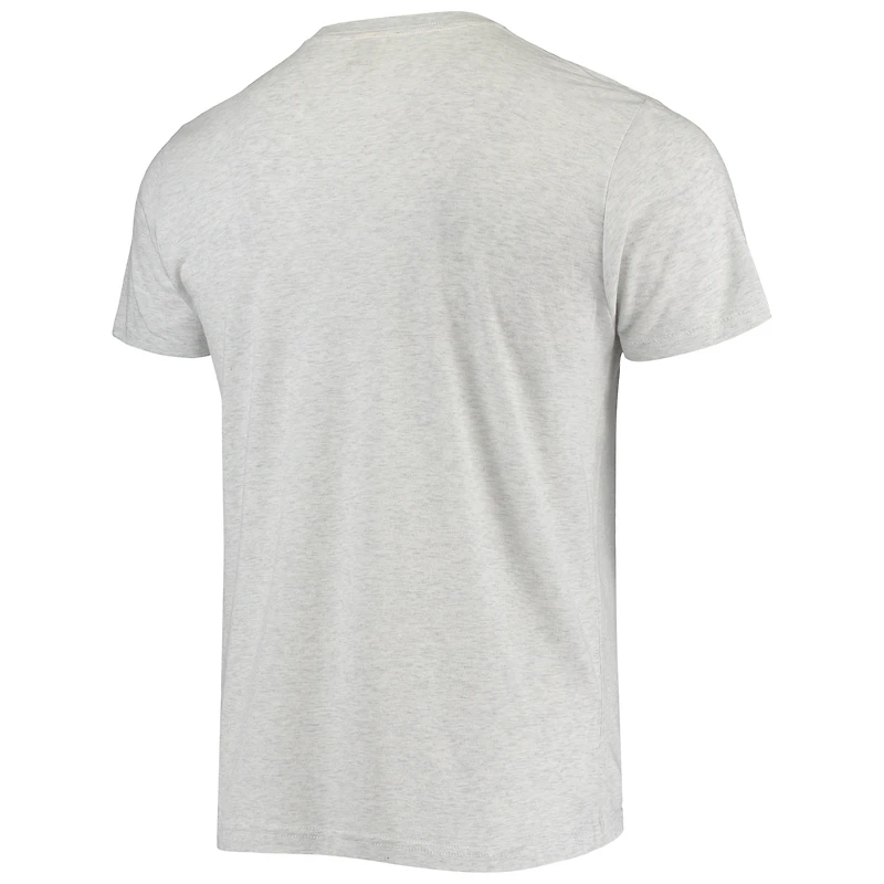 T-shirt à trois mélanges hyper local des Nationals de Washington Hommage gris chiné pour homme
