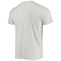 T-shirt à trois mélanges hyper local des Nationals de Washington Hommage gris chiné pour homme