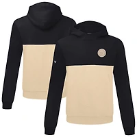 Men's Levelwear Black/Sand Washington Nationals Bracket Pullover Hoodie