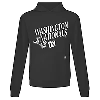 Men's Levelwear Black Washington Nationals St. Patrick's Day Relay Boots Pullover Hoodie