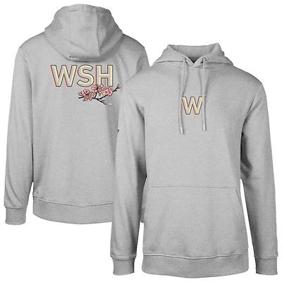 Men's Levelwear Gray Washington Nationals City Connect Podium Core 2.0 Pullover Hoodie