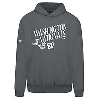 Men's Levelwear  Gray Washington Nationals St. Patrick's Day Pullover Hoodie