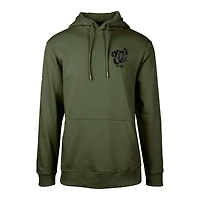Sweat à capuche motif camouflage numérique Podium des Nationals de Washington pour homme Levelwear, vert