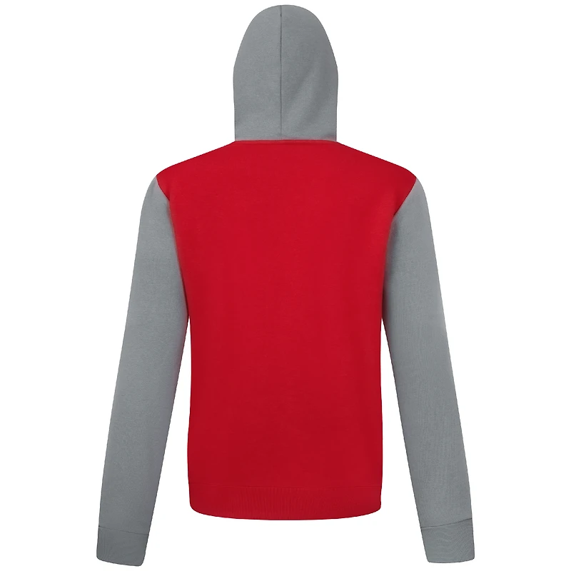 Men's Levelwear Red Washington Nationals Accolade Ultimate Mission Pullover Hoodie