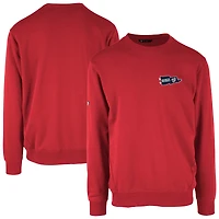 Men's Levelwear  Red Washington Nationals Zane Rafters Pullover Sweatshirt