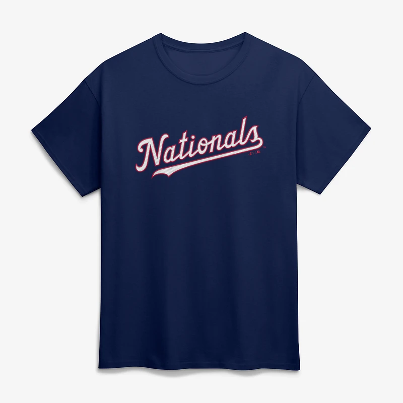T-shirt homme rouge à logo Washington Nationals