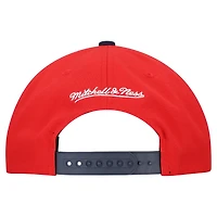 Men's Mitchell & Ness Red Washington Nationals Cooperstown Collection Basic Flip Snapback Hat