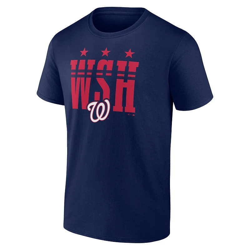 T-shirt rouge à imprimé Hometown des Washington Nationals pour homme