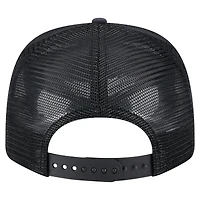 Men's New Era Black Washington Nationals Adventure Drinks Pattern 9SEVENTY Stretch-Snap Hat